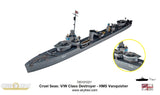 Cruel Seas: V/W Class Destroyer - HMS Vanquisher