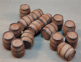 Small Wooden Barrels (Resin)