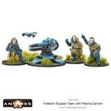 Freeborn Support Team with Plasma Cannon