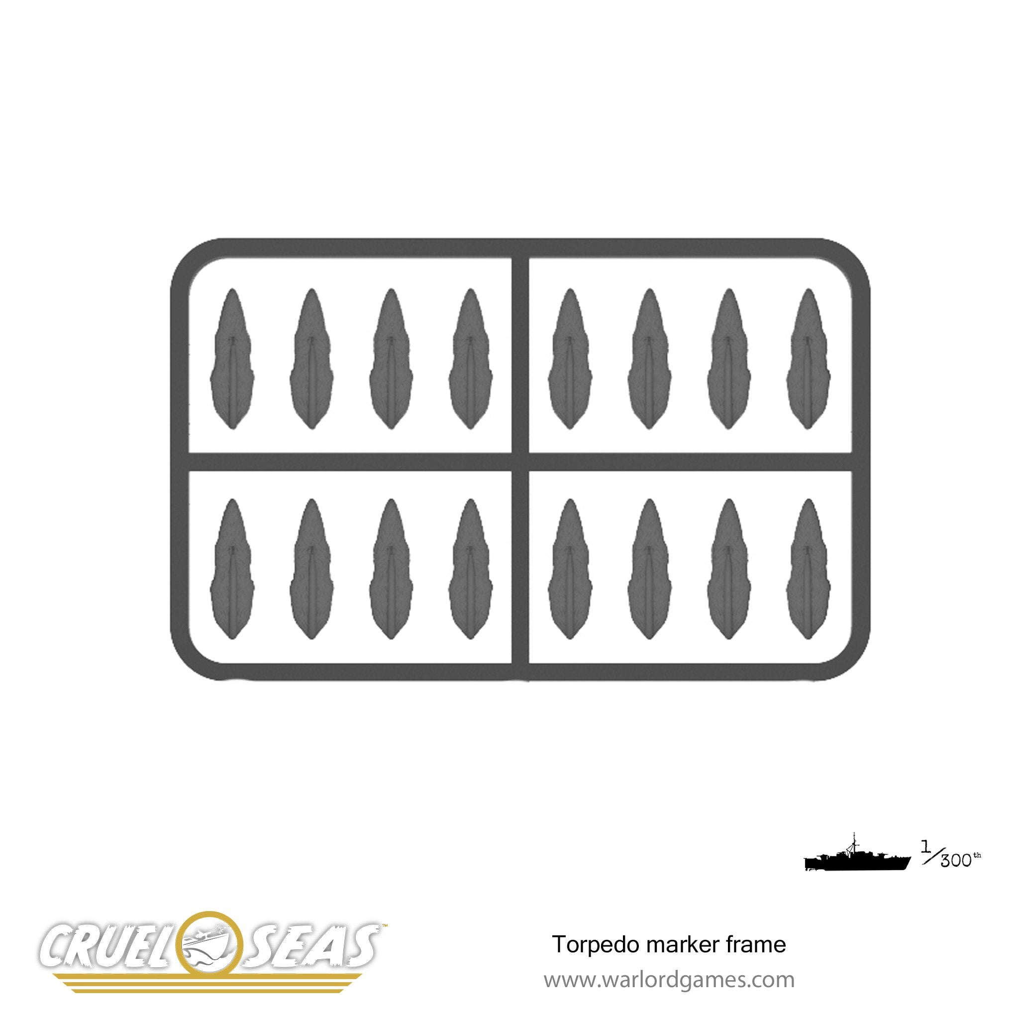 Torpedo marker frame