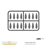 Torpedo marker frame