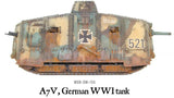 A7V, German WWI Tank