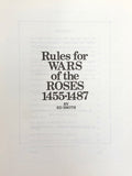 War of the Roses Rulebook (Ed Smith)